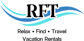 Relax Find Travel Rentals Logo